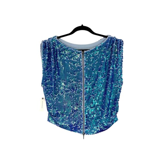 Anthropologie Pilcro Sequin Muscle Cashmere Sweater - Picture 8 of 9